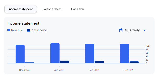 Income Statement Of Vikram Solar
