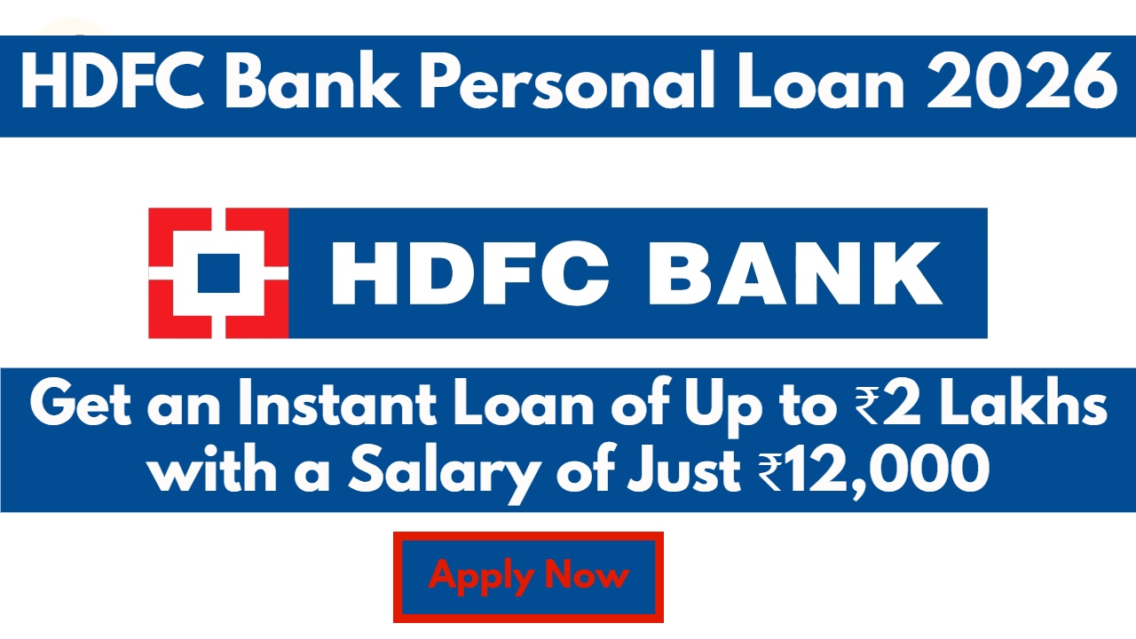 HDFC Bank Personal Loan 2026