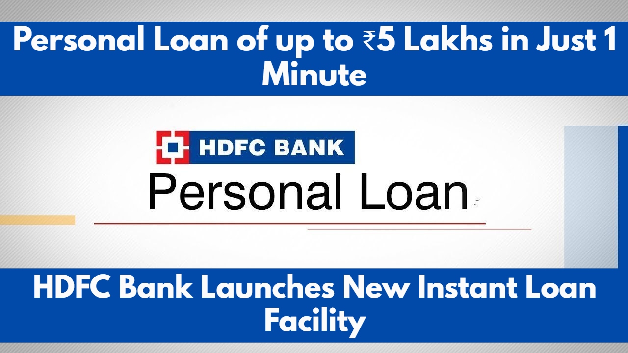 Personal Loan of up to ₹5 Lakhs in Just 1 Minute