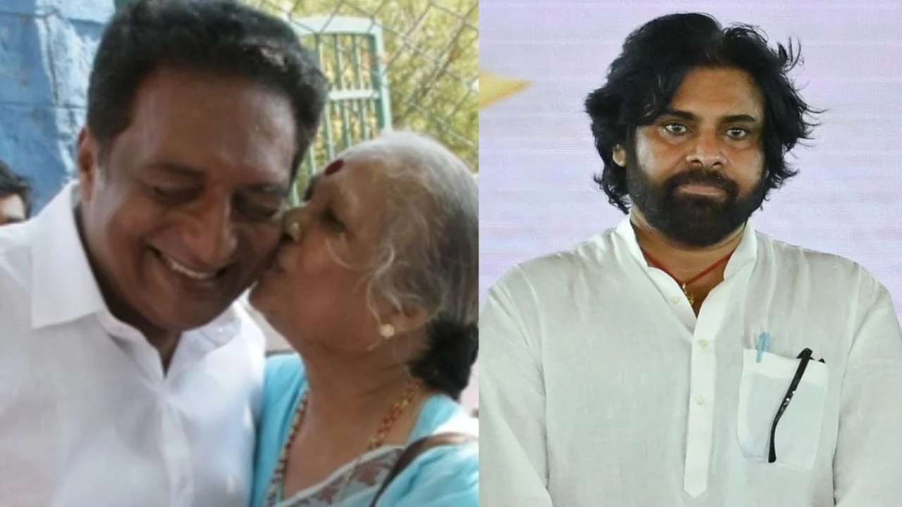 Prakash Raj’s Mother Dies at 86—Pawan Kalyan Reacts