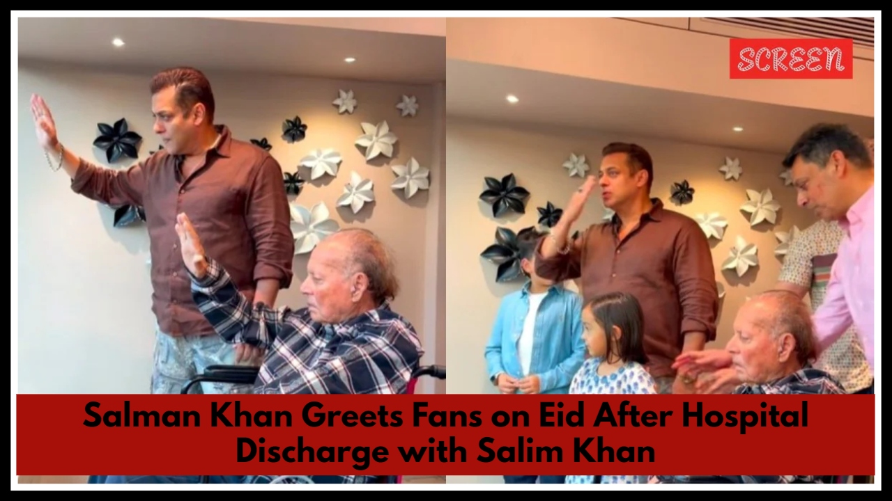 Salman Khan Greets Fans on Eid After Hospital Discharge with Salim Khan