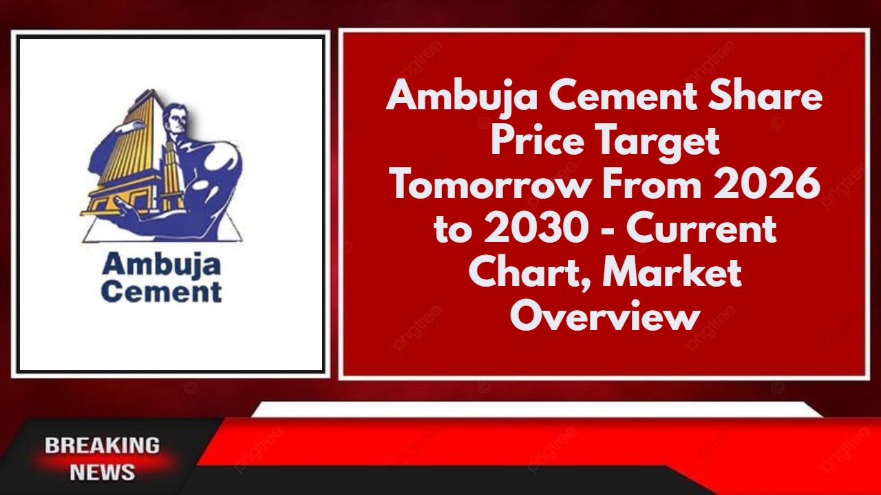 Ambuja Cement Share Price Target Tomorrow From 2026 to 2030 - Current Chart, Market Overview
