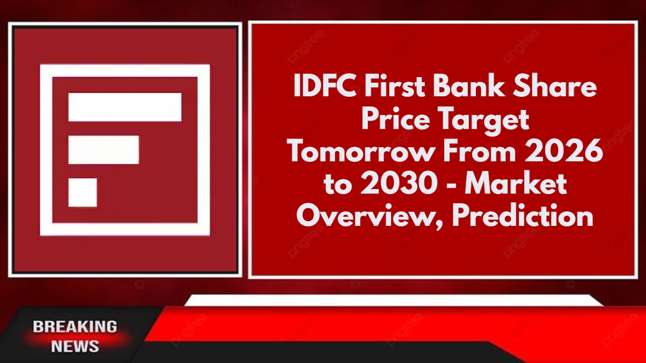 IDFC First Bank Share Price Target Tomorrow From 2026 to 2030 - Market Overview, Prediction