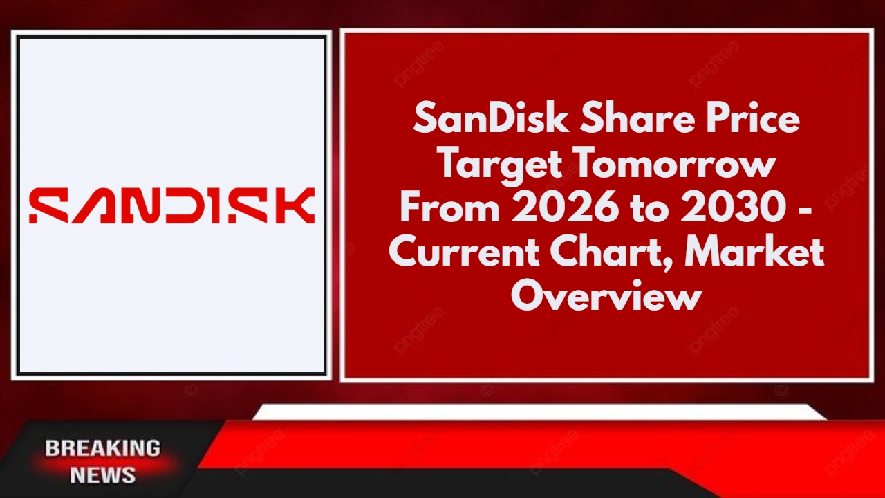 SanDisk Share Price Target Tomorrow From 2026 to 2030 - Current Chart, Market Overview