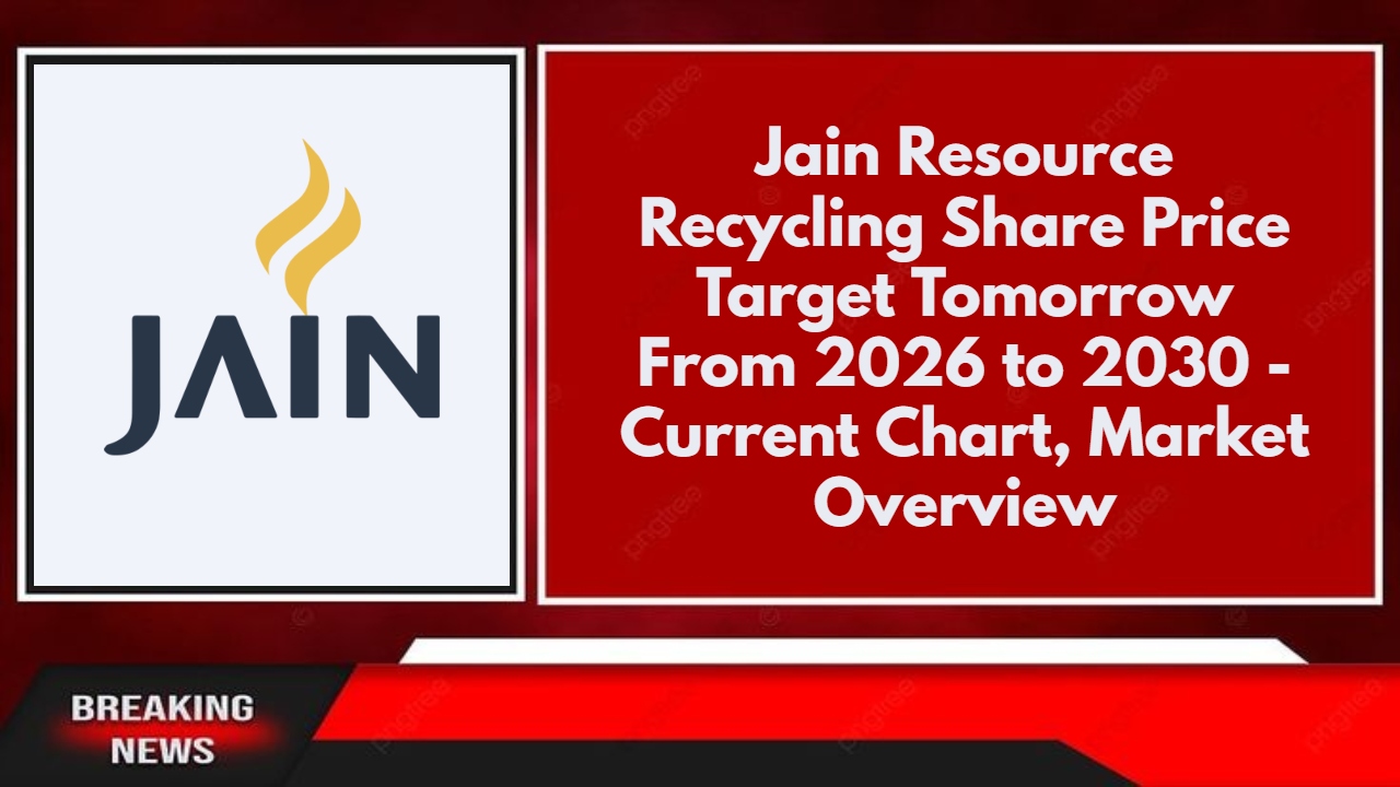 Jain Resource Recycling Share Price Target Tomorrow From 2026 to 2030 - Current Chart, Market Overview